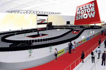 Auf einem eigens angelegten Rennparcours in der Motorsport Arena werden neben Demonstrationsrunden auch zahlreiche Gelegenhe...