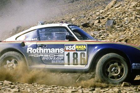 Der überragende Untersatz 1986: Porsche 959.