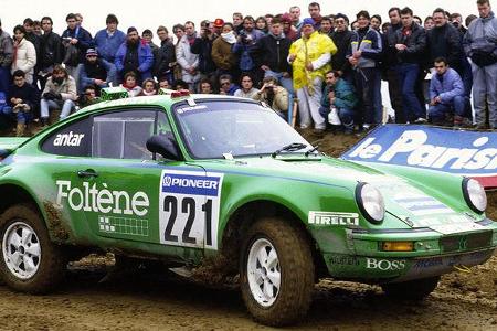 Jacques Lafitte auf Porsche 911 SC RS.