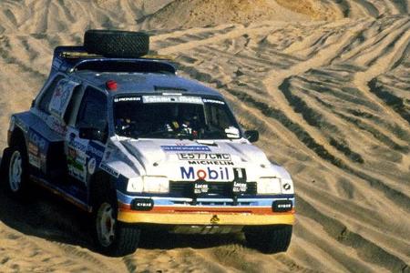 Ted Toleman auf MG Metro 6R4.