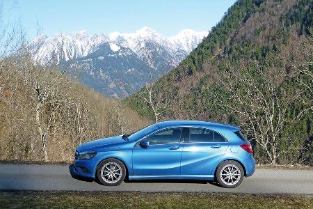 Mercedes A-Klasse A 180 CDI BE Edition, Seitenansicht