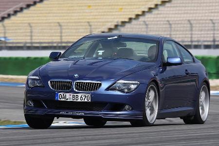 Kategorie viersitziges Coupé: Alpina B6 S. Zeit: 8.10 min