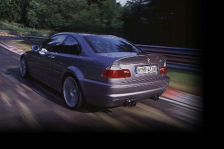 Kategorie viersitziges Coupé: BMW M3 CSL. Zeit: 7.50 min