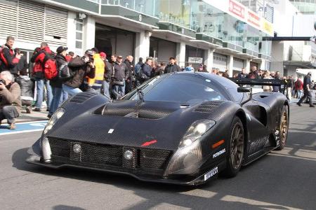 Ferrari P4/5 Competizione, Boxenfahrt, Front