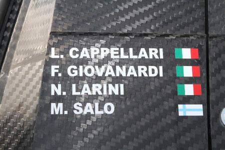 Ferrari P4/5 Competizione, Fahrerteam