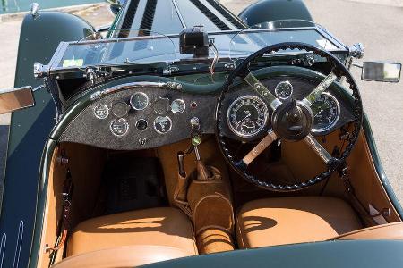 S.S. 90 Prototyp, Cockpit, Lenkrad