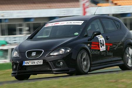 4. Platz: Andreas Kuster, Sorg Motorsport GmbH - Seat Leon Cupra; 1:17,023 min.