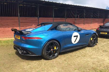 Jaguar Project 7 - Carspotting - 24h-Rennen Le Mans 2016