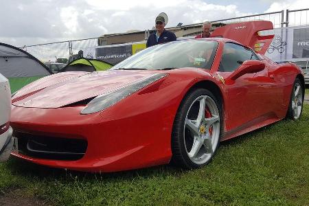 Ferrari 458 Italia - Carspotting - 24h-Rennen Le Mans 2016