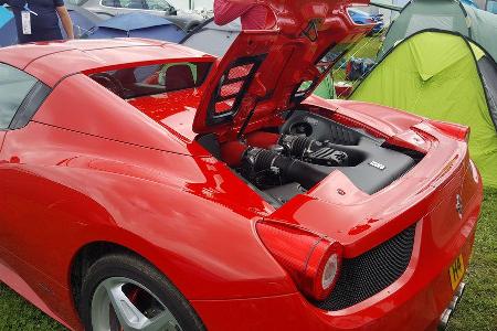 Ferrari 458 Italia - Carspotting - 24h-Rennen Le Mans 2016