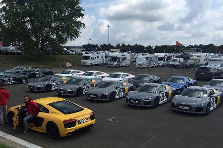 Audi R8 - Carspotting - 24h-Rennen Le Mans 2016