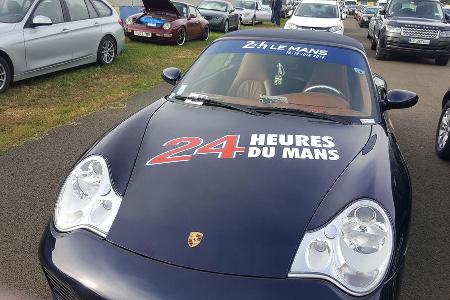 Porsche 911 Turbo S - Carspotting - 24h-Rennen Le Mans 2016