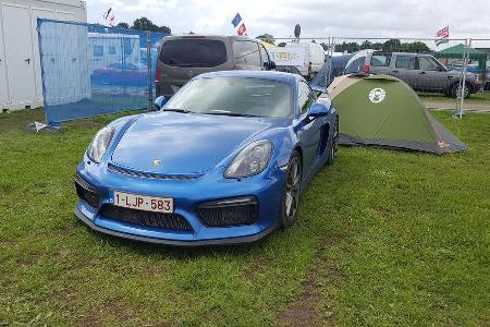 Porsche Cayman GT4 - Carspotting - 24h-Rennen Le Mans 2016