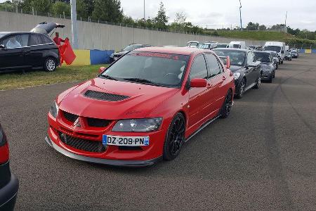 Mitsubishi Lancer Evolution - Carspotting - 24h-Rennen Le Mans 2016