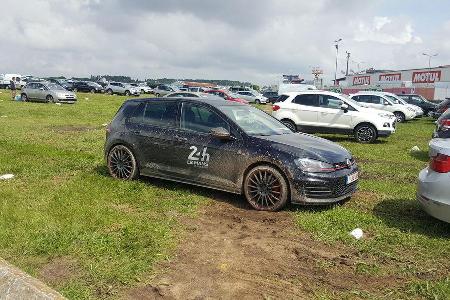 VW Golf GTI - Carspotting - 24h-Rennen Le Mans 2016