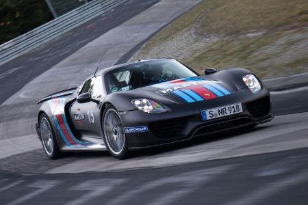 Porsche 918 Spyder - Rekordfahrt Nordschleife Nürburgring 2013 Porsche 918 Spyder - Rekordfahrt Nordschleife Nürburgring 2013