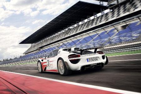 Porsche 918 Spyder Fahrwerte Porsche 918 Spyder Fahrwerte