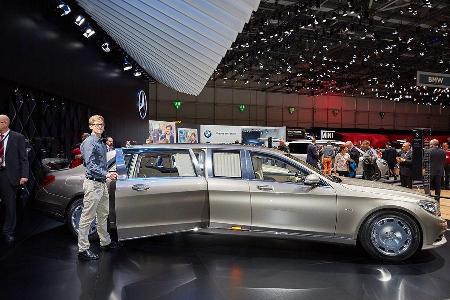 Mercedes-Maybach Pullman Sitzprobe
