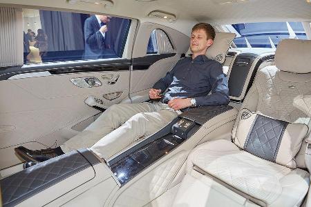 Mercedes-Maybach Pullman Sitzprobe