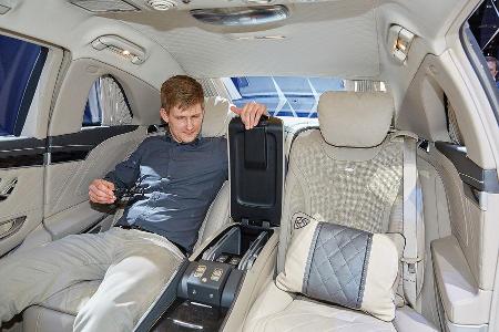 Mercedes-Maybach Pullman Sitzprobe