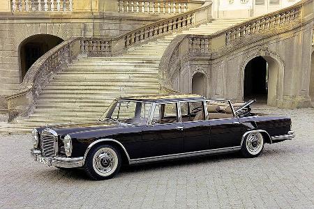 Offenes Landaulet des Mercedes 600.