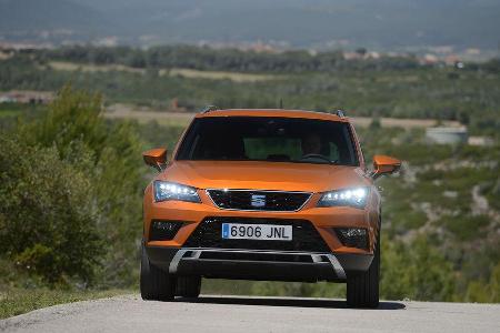 Seat Ateca, VW Tiguan, Fahrvergleich, AMS1316