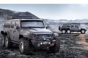 Jeep Wrangler 6x6 vom Tuner G. Patton für China