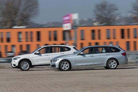 BMW 320d xDrive Touring, BMW X1 xDrive 20d
