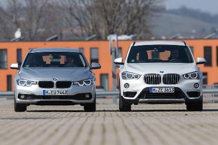 BMW 320d xDrive Touring, BMW X1 xDrive 20d