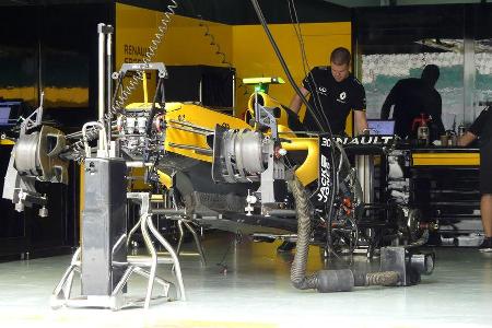 Renault - Formel 1 - GP Malaysia - Sepang - Donnerstag - 29.9.2016 Renault - Formel 1 - GP Malaysia - Sepang - Donnerstag - 29.9.2016