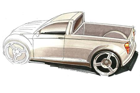 ... der Pickup-Truck.