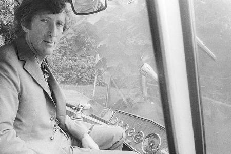 Jochen Rindt war knapp drei Wochen vor seinem tödlichen Unfall in Essen. Anlass: Bekanntgabe der Zusammenarbeit zwischen ihm...