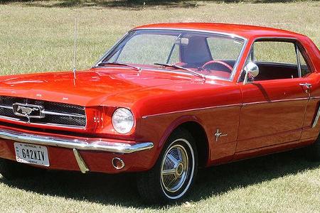 Ponycar: Ford Mustang Coupé von 1965.