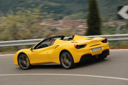 Ferrari 488 Spider, Lamborghini Huracn Spyder, McLaren 675LT Spider