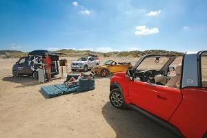 Citroën E-Méhari, Nissan Navara, Evalia, VW Beetle