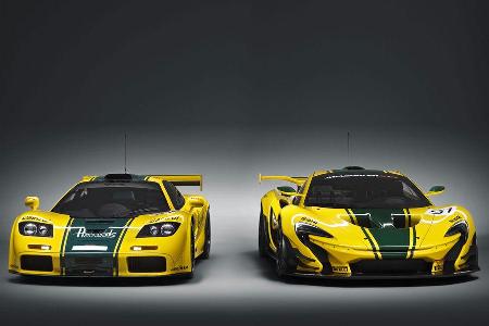McLaren P1 GTR - McLaren F1 GTR - Genfer Autosalon 2015