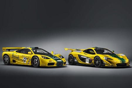 McLaren P1 GTR - McLaren F1 GTR - Genfer Autosalon 2015