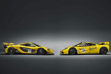 McLaren P1 GTR - McLaren F1 GTR - Genfer Autosalon 2015