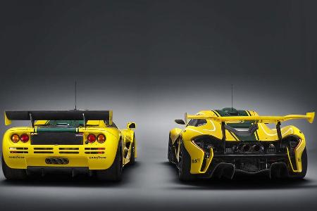 McLaren P1 GTR - McLaren F1 GTR - Genfer Autosalon 2015