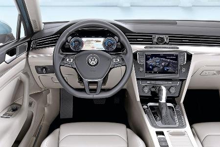 VW Phaeton, Cockpit