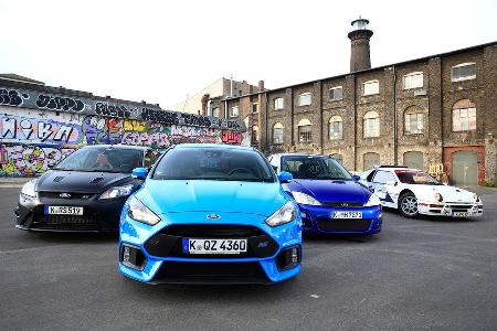 Ford Focus RS, Generationen Ford Focus RS, Generationen