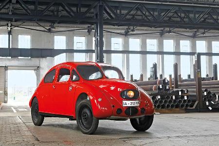 Volks-Wagen Prototyp, Frontansicht Volks-Wagen Prototyp, Frontansicht