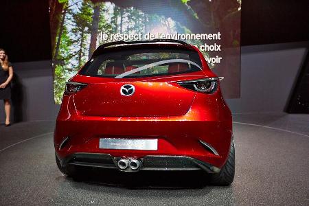 Mazda 2 Hazumi, Messe, Genf, 2014, Sitzprobe, Jochen Knecht