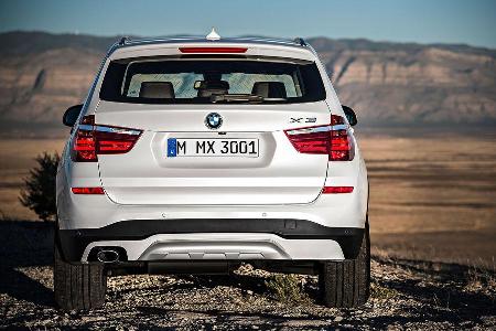 02/2014, BMW X3 Facelift Sperrfrist 6.2.2014 Genf