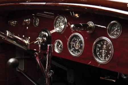 1928er Mercedes-Benz 680S Torpedo Roadster mit einer Karosserie von Saoutchik