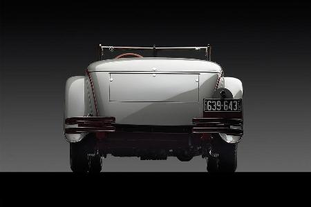 1928er Mercedes-Benz 680S Torpedo Roadster mit einer Karosserie von Saoutchik