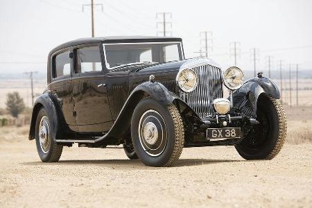 1932er Bentley 8-Litre Limousine mit Karosserie von Arthur Mulliner