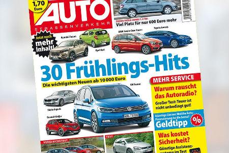 AUTOStraenverkehr 6 / 2015 Titel AUTOStraenverkehr 6 / 2015 Titel