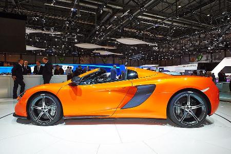 McLaren 650S Spider, Genfer Autosalon, Messe, 2014