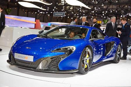 McLaren 650S Coup, Genfer Autosalon, Messe, 2014
